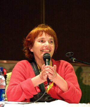 Dinah Radtke, Vice-Chair of Disabled Peoples International smiling