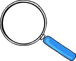 Leichte Sprache: Lupe